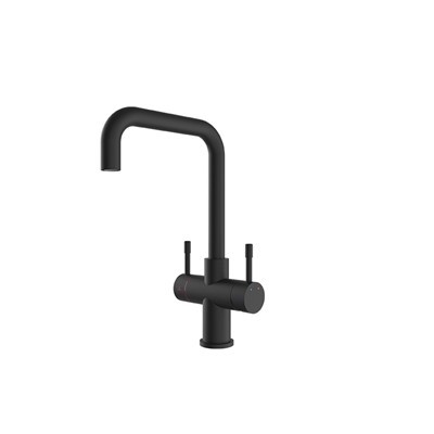 4 viename verdančio vandens čiaupas juodas